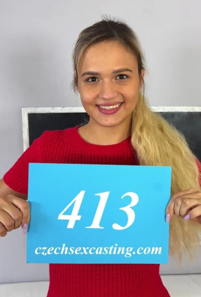 CzechSexCasting – ep.413 – Smiling blonde Russian babe works wonders with her pussy